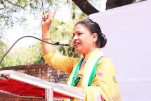 ऐतिहासक रहा हरियाणा के श्रमजीवी पत्रकारों का पहला व विशाल महाधरना : डॉ इंदु बंसल