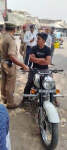 बाराबंकी में कानून का दम: कुर्सी थाना पुलिस का ताबड़तोड़ एक्शन, सड़कों पर दिखा अनुशासन का असर।