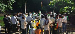 मर्दन खेड़ा में गरजे किसान, बड़े आंदोलन की तैयारी तेज।
