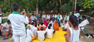 मर्दन खेड़ा में गरजे किसान, बड़े आंदोलन की तैयारी तेज।